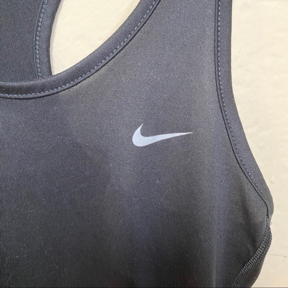 NWOT NIKE Black Dri-Fit Racerback Tank Top - Picture 3 of 5